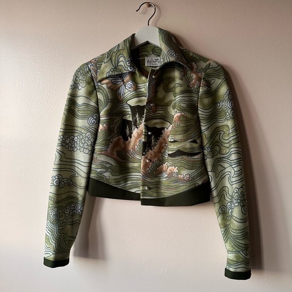 Extremely Rare 1960s/1970s ILGWU Beautiful Vintage Leslie Fay Knits Matching Set - Picture 7 of 7